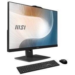 MSI Modern AM242TP 12M-412EU Intel® Core™ i7 i7-1260P 60,5 cm (23.8") 1920 x 1080 pixels Écran tactile PC All-in-One 16 Go DDR4-SDRAM 1 To SSD Windows 11 Pro Wi-Fi 6E (802.11ax) Noir