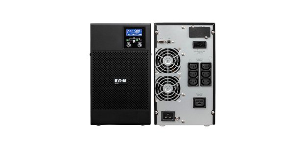 Eaton 9E3000I sistema de alimentación ininterrumpida (UPS) Doble conversión (en línea) 3 kVA 2400 W 7 salidas AC