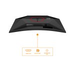 AOC G4 C32G4Z écran plat de PC 80 cm (31.5") 1920 x 1080 pixels Full HD LCD Noir, Rouge