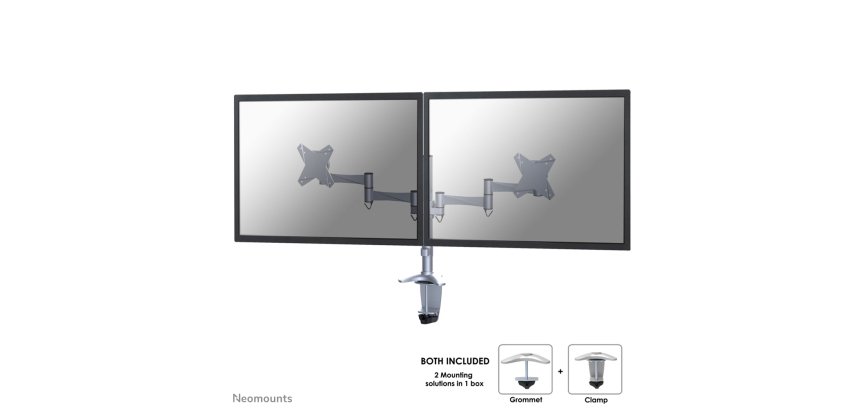 Neomounts FPMA-D1330DSILVER Support d'écran à fixer 10-27"