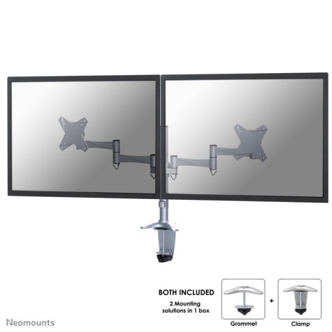 Neomounts FPMA-D1330DSILVER Support d'écran à fixer 10-27"