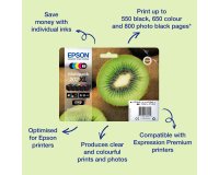 Epson Kiwi Singlepack Cyan 202 Claria Premium Ink