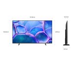 Samsung Crystal UHD 43" UE43U7000FUXZT 4K, Processore Crystal 4K, HDR, Smart Experience, OTS Lite & Adaptive Sound, Metal Stream Design, Smart TV, 2025