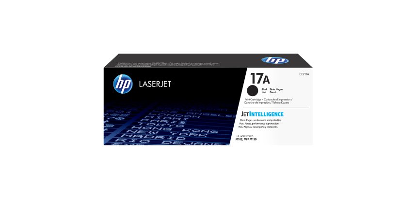 HP 17A originele zwarte LaserJet tonercartridge