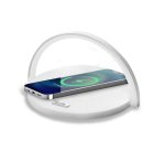 Celly WLLIGHTCIRCLEWH Caricabatterie per dispositivi mobili Fotocamera, Comandi di gaming, Cuffie, Telefono cellulare, Power bank, Smartphone, Orologio intelligente, Tablet, Orologio, Indossabili Bianco AC Carica wireless Interno