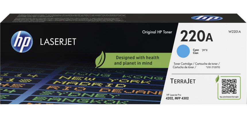 HP Cartuccia toner originale ciano LaserJet 220A