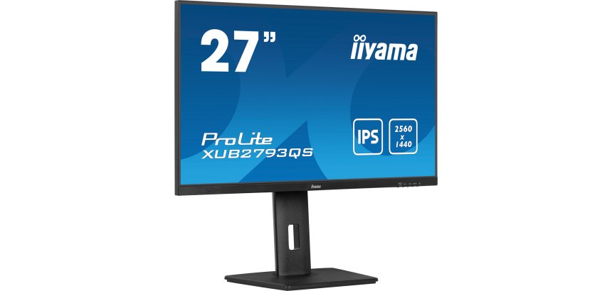 iiyama ProLite XUB2793QS-B7 écran plat de PC 68,6 cm (27") 2560 x 1440 pixels Quad HD LED Noir