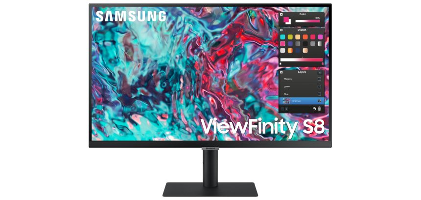 Samsung S80TB écran plat de PC 68,6 cm (27") 3840 x 2160 pixels 4K Ultra HD LED Noir