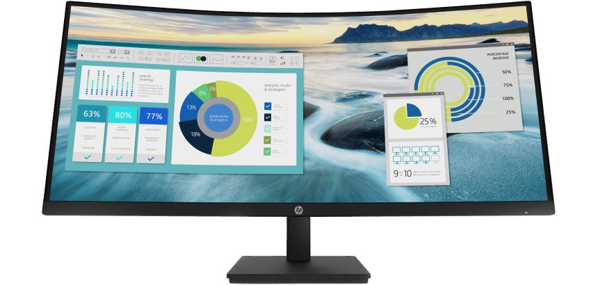 HP P34hc G4 WQHD USB-C Curved monitor