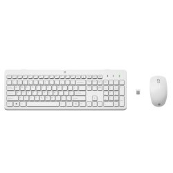 HP STORE 3PL clavier Souris incluse RF sans fil Blanc