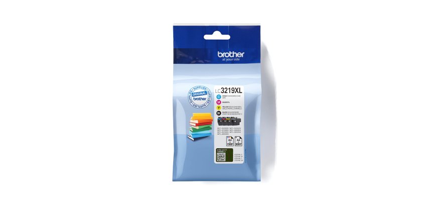 Brother LC3219XLVAL cartucho de tinta 4 pieza(s) Original Negro, Cian, Magenta, Amarillo
