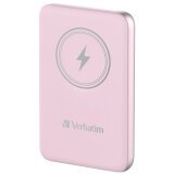 Verbatim Charge 'n' Go Polímero de litio 10000 mAh Cargador inalámbrico Rosa