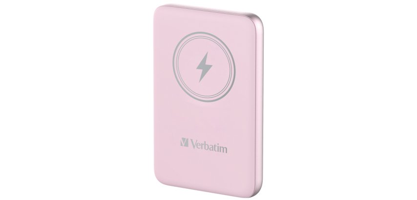 Verbatim Charge 'n' Go Lithium Polymère (LiPo) 10000 mAh Recharge sans fil Rose