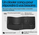 HP 685 CFT DUAL-MODE KBD clavier Bureau RF sans fil + Bluetooth Noir