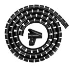 Neomounts ADS06-141BL Gaine de câble - pour 1-4 câbles - universelle