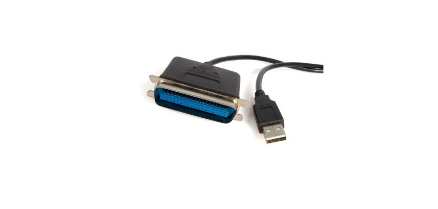 StarTech.com 10 ft USB to Parallel Printer Adapter - M/M