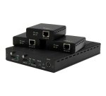 StarTech.com Juego Extensor HDBaseT de 3 Puertos - Alargador HDMI por Cable Cat5 con 3 Receptores - Hasta 4K