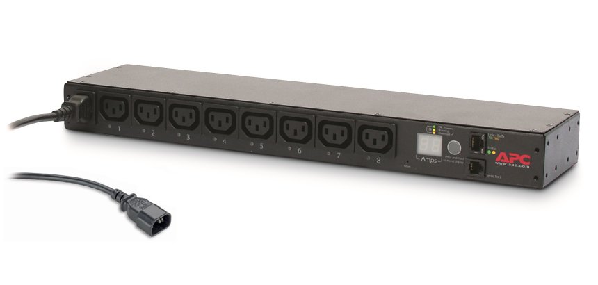 APC AP7920B unità di distribuzione dell'energia (PDU) 8 presa(e) AC 0U/1U Nero
