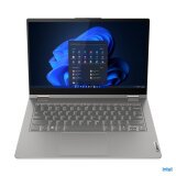 Lenovo ThinkBook 14s Yoga Intel® Core™ i5 i5-1335U Hybride (2-en-1) 35,6 cm (14") Écran tactile Full HD 8 Go DDR4-SDRAM 256 Go SSD Wi-Fi 6 (802.11ax) Windows 11 Pro Gris