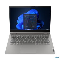 Lenovo ThinkBook 14s Yoga Intel® Core™ i7 i7-1355U Híbrido (2-en-1) 35,6 cm (14") Pantalla táctil Full HD 16 GB DDR4-SDRAM 512 GB SSD Wi-Fi 6 (802.11ax) Windows 11 Pro Gris
