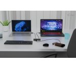 i-tec Universal KVM HUB 2x USB-C + 2x USB-A 3.0