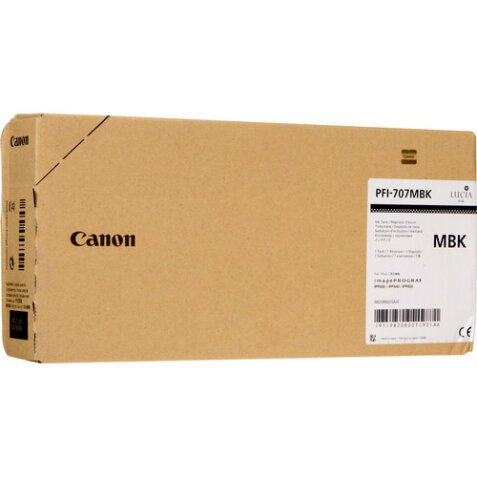 Canon PFI-707MBK cartouche d'encre Original Noir mat