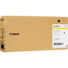 Canon PFI-707Y cartouche d'encre Original Jaune