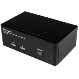 StarTech.com Switch KVM DisplayPort double affichage à 2 ports - 4K 60 Hz