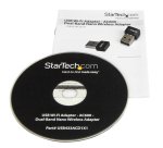 StarTech.com Adaptateur USB WiFi - AC600 - Adaptateur réseau sans fil nano bi-bande