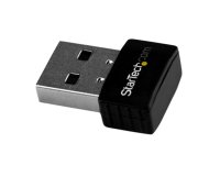 StarTech.com Micro Adaptador de Red Inalámbrica Wifi USB AC600 Externo - Wireless 1T1R 802.11ac - 2,4GHz y 5GHz