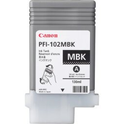 Canon PFI-102MBK cartucho de tinta Original Negro mate