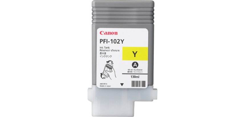 Canon PFI-102Y cartouche d'encre Original Jaune