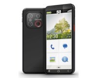 Emporia emporiaSMART.7mini 13,8 cm (5.45") SIM unique Android 15 4G USB Type-C 6 Go 128 Go 3500 mAh Noir