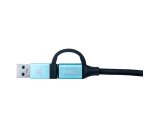 i-tec USB-C Cable to USB-C with Integrated USB 3.0 Adapter