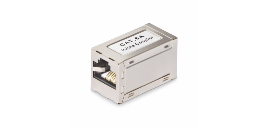 StarTech.com Coupleur RJ45 Blindé, Coupleur en Ligne Cat6a, Coupleur RJ45 Femelle vers Femelle (F/F) Brochage T568B, Extension de Câble Ethernet Blindé