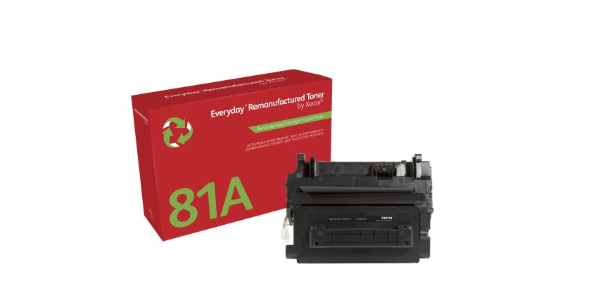 Everyday™ Mono Remanufactured Toner by Xerox compatible with HP 81A (CF281A), Standard capacity