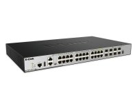 D-Link DGS-3630-28TC switch Gestionado L3 Gigabit Ethernet (10/100/1000) 1U Negro