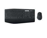 Logitech 920-008226 teclado Ratón incluido Universal RF Wireless + Bluetooth QWERTY Inglés de EE. UU. Negro