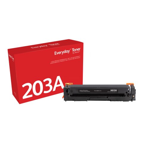 Toner Everyday™ Negro di Xerox compatibile con HP 203A (CF540A), Capacidad estándar