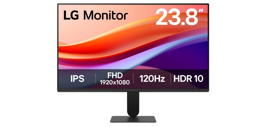 LG 24U411A-B écran plat de PC 60,5 cm (23.8") 1920 x 1080 pixels Full HD LED Noir