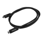 StarTech.com Câble Thunderbolt 3 (40 Gb/s) USB-C de 1 m - Compatible Thunderbolt et USB - Cordon Thunderbolt - M/M