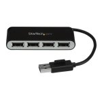 StarTech.com Hub USB 2.0 portable à 4 ports avec câble intégré
