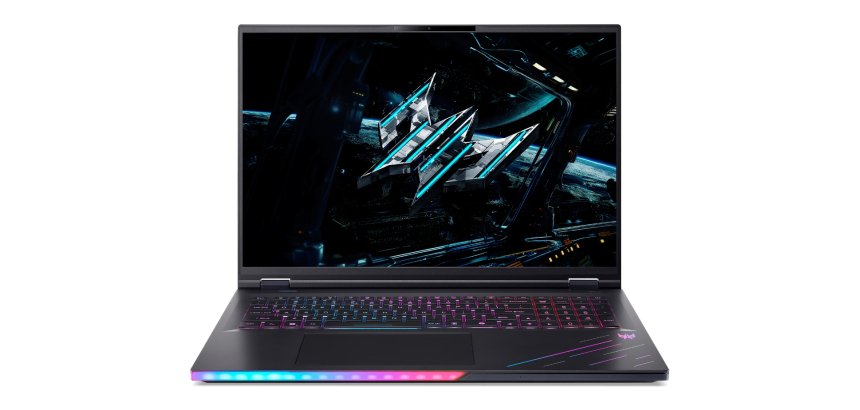 Acer Predator PH18-73-90B0 Intel Core Ultra 9 275HX Ordinateur portable 45,7 cm (18") WQXGA 32 Go DDR5-SDRAM 1 To SSD NVIDIA GeForce RTX 5080 Wi-Fi 7 (802.11be) Windows 11 Home Noir