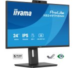 iiyama ProLite XB2497HSNH-B1 24IN IPS LCD 4MS 1920X1080 350CD/M2 HDMI/DP/USB 2 écran plat de PC 60,5 cm (23.8") 1920 x 1080 pixels Full HD Noir