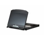 ATEN CL3800NW console a rack 47 cm (18.5") 1920 x 1080 Pixel Metallo, Plastica Nero 1U