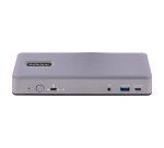 StarTech.com USB-C Docking Station, Multi Monitor USB-C Dock, HDMI/DP/DP Alt-mode, 3x 4K30 / 2x 4K60, 7-Port USB Hub, 60W Power Delivery, GbE, 3.5mm Audio, Works With Chromebook Certified