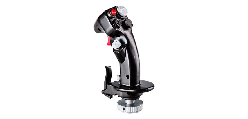 Thrustmaster F-16C VIPER HOTAS Add-On Grip Black Flightstick Analogue / Digital PC