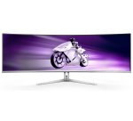 Philips Evnia 8000 49M2C8900/00 écran plat de PC 124,2 cm (48.9") 5120 x 1440 pixels Dual QHD QD-OLED Blanc