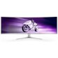 Philips Evnia 8000 49M2C8900/00 Monitor PC 124,2 cm (48.9") 5120 x 1440 Pixel Dual QHD QDOLED Bianco