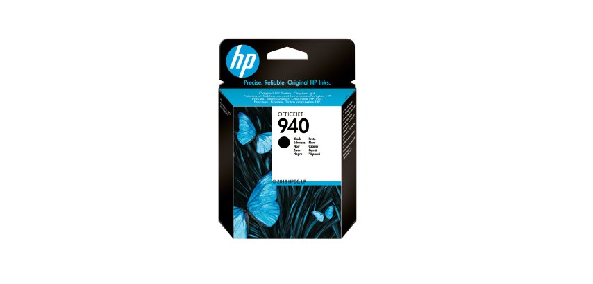 HP 940 Black Original Ink Cartridge cartouche d'encre 1 pièce(s) Rendement standard Noir